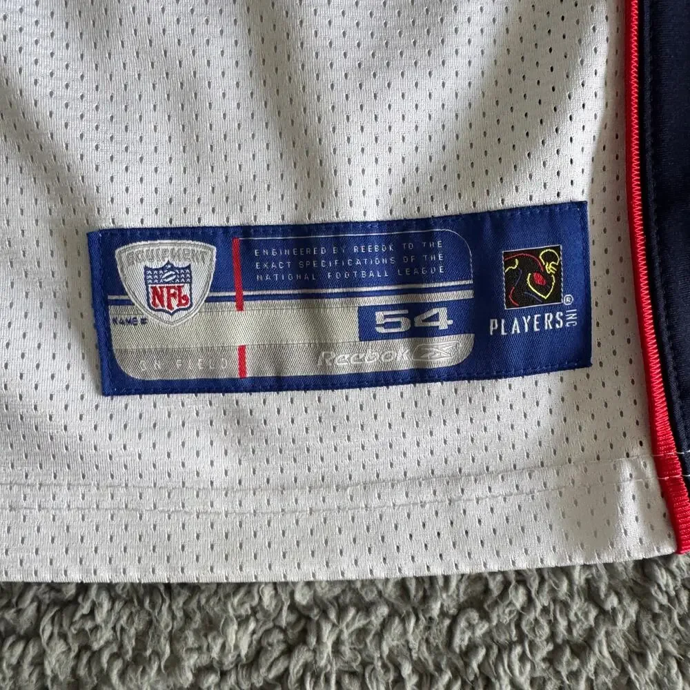 Vintage 100% Authentic Reebok Laurence Maroney NFL New England Patriot Jersey 54